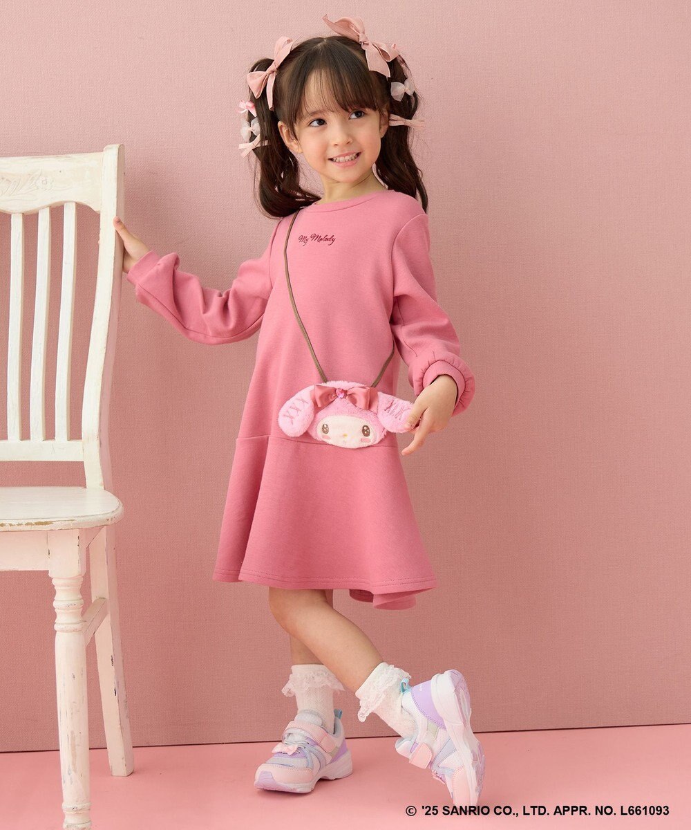 ANY KIDS 【マイメロディ＆クロミ×ANY KIDS】ポシェット ワンピース 