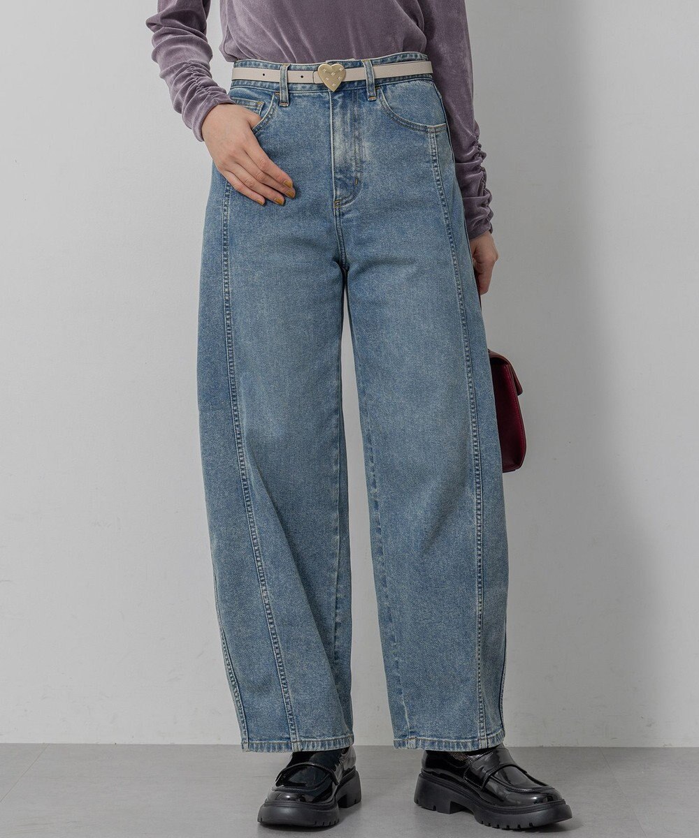 組曲 【加藤ローサさん着用】ボリュームスタッズローファー 