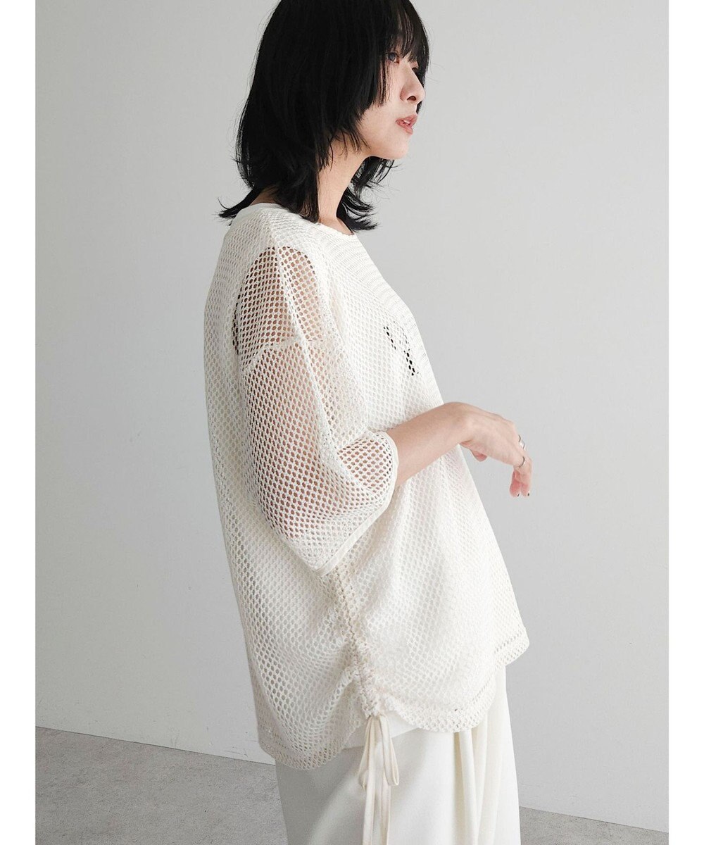 Green Parks ＳＥＴ２点　メッシュ＋ノースリーブロゴプルオーバー 