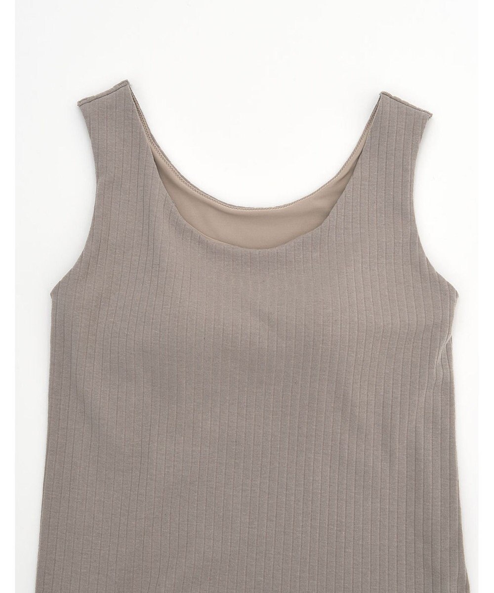 Wing カップ付きノースリーブ　【シンクロブラトップ　リブタイプ】　ラクしてきれいなシルエット　ウイング／ワコール　ET1171 