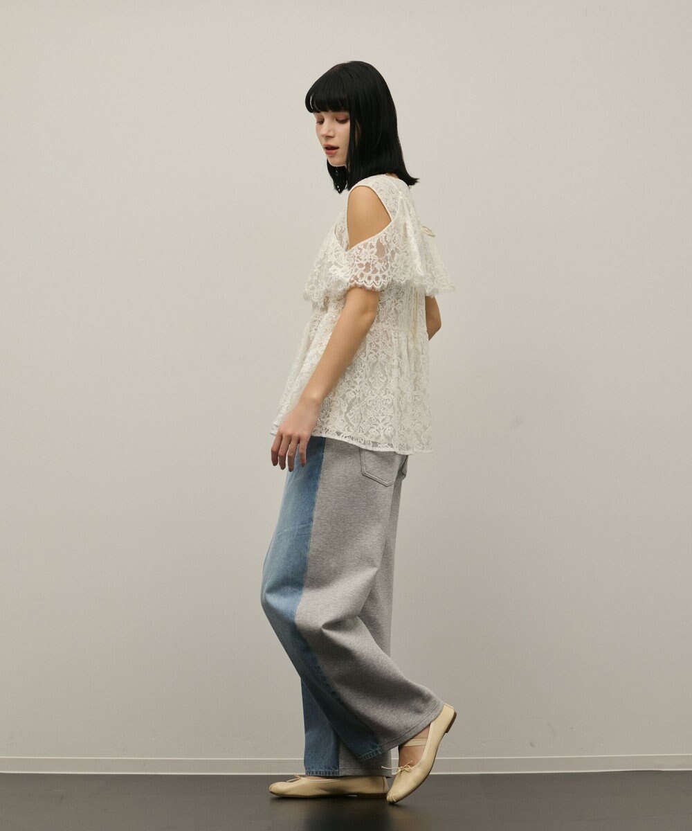 GRACE CONTINENTAL レイヤードレーストップ 