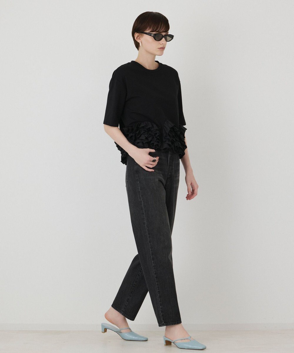 GRACE CONTINENTAL フリルヘムカットトップ 