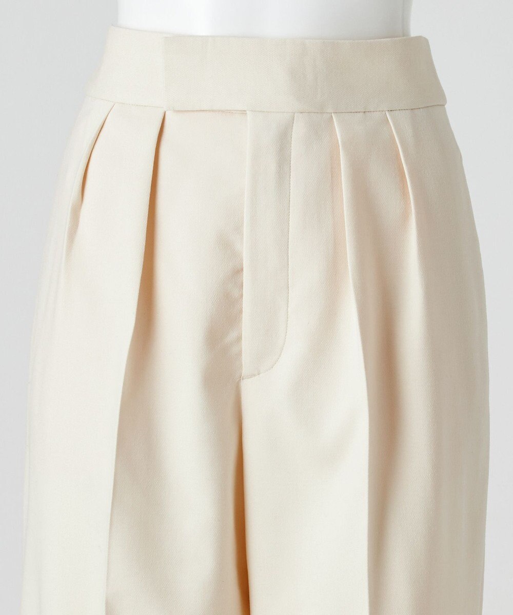 23区 S 【エステータ】ウールダブルクロス ワイドパンツ 