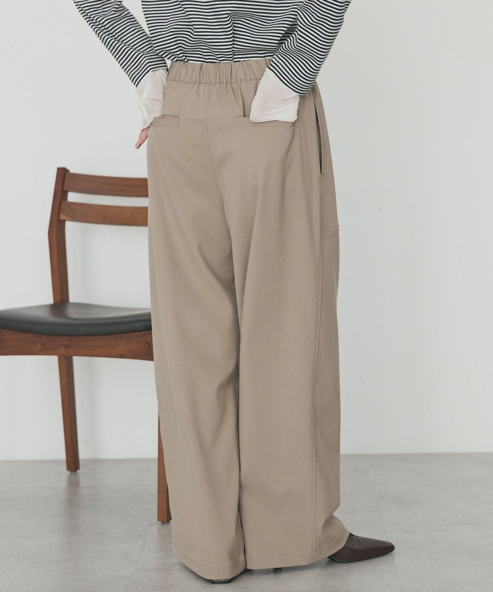 AMERICAN HOLIC 【イージーケア】ベイカーリラックスパンツ 