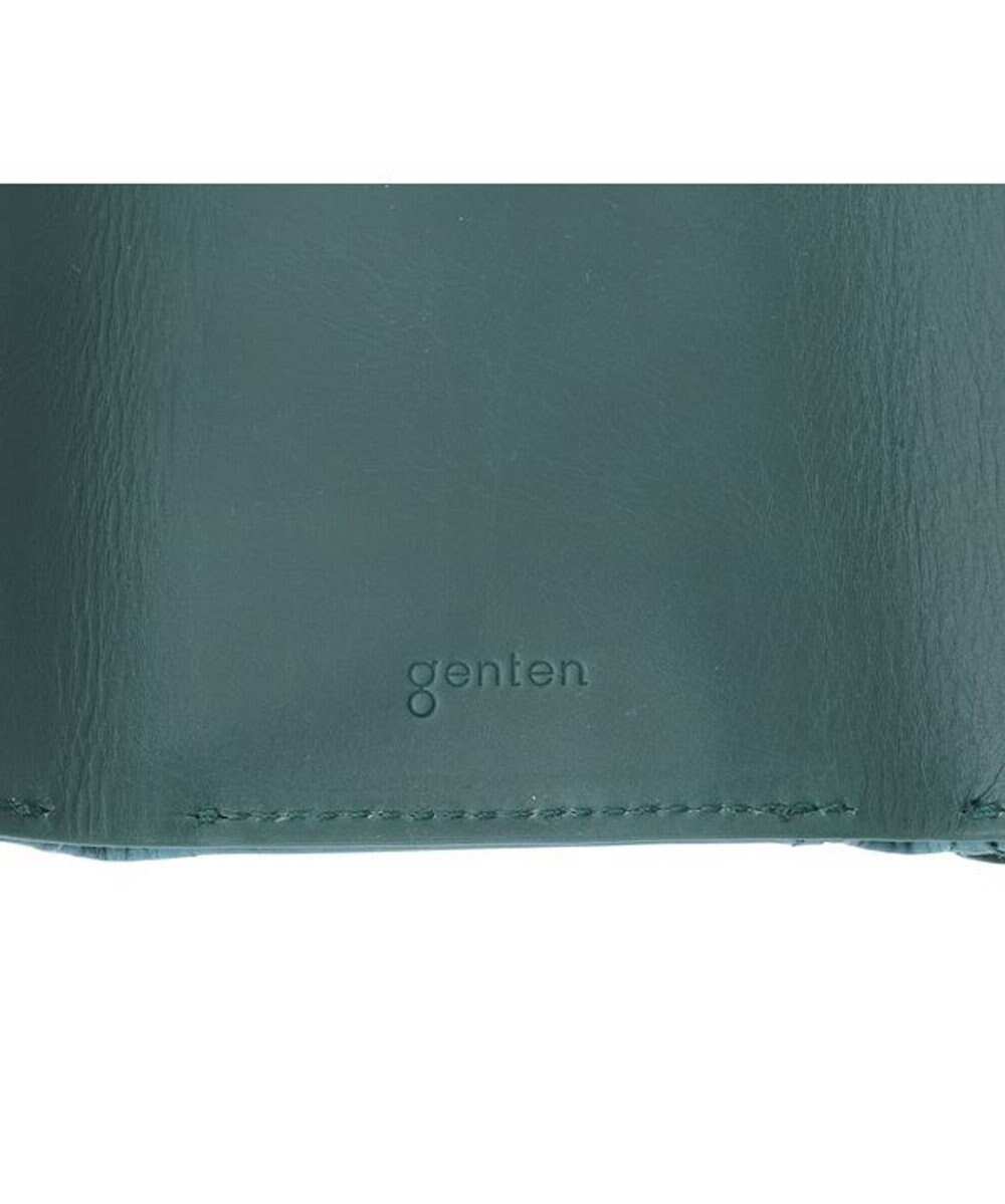 genten ピア ボックス3つ折り財布 