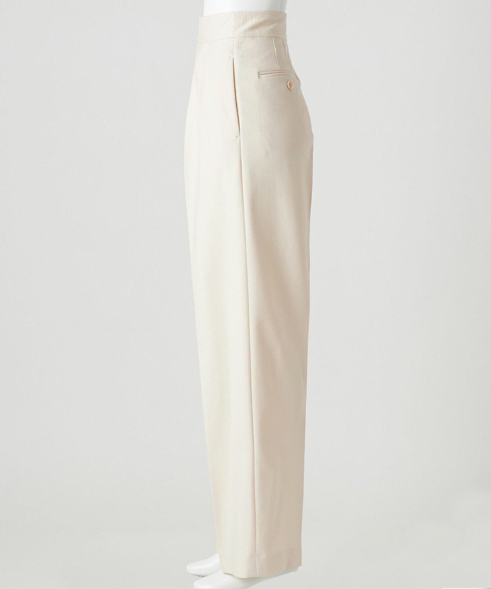 23区 S 【エステータ】ウールダブルクロス ワイドパンツ 