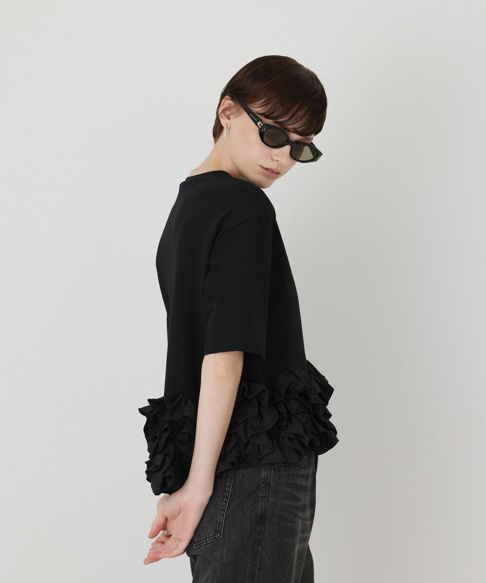 GRACE CONTINENTAL フリルヘムカットトップ 