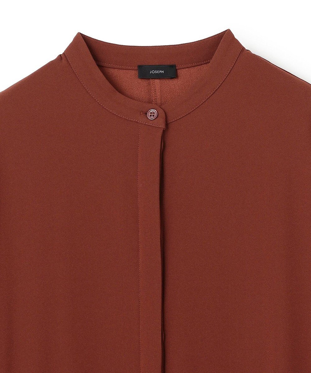 JOSEPH 【洗える】サテンジョーゼット　ドレス 