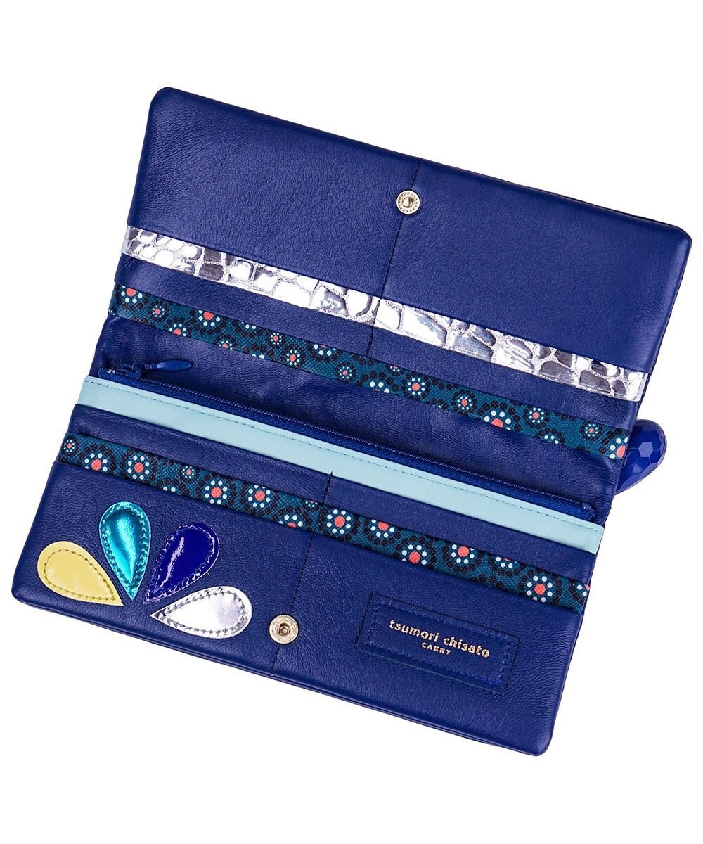 tsumori chisato CARRY ドロップス 長財布 かぶせ 【かわいいデザイン！本革のやわらかな風合い】 
