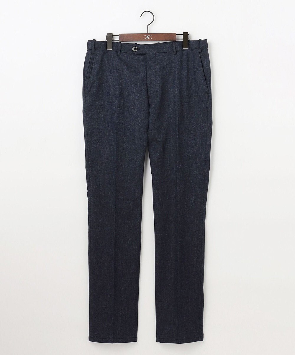 JOSEPH ABBOUD 【キングサイズ・ウエストも伸びる！/暖か起毛裏地付/2WAYストレッチ/ オーガニック】オーガニックコットン ウオーム パンツ 