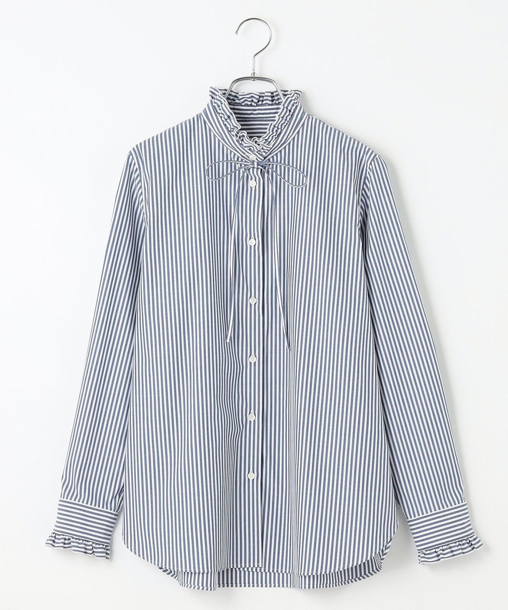 #Newans フリルカラーノーブルブラウス 