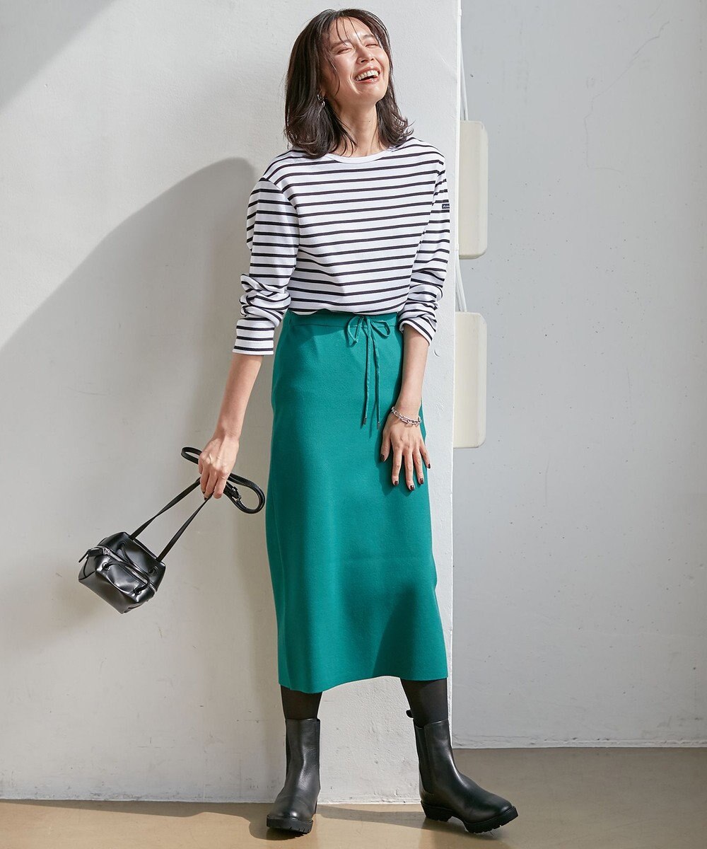 23区 S ヴィスコースストレッチ タイト スカート 