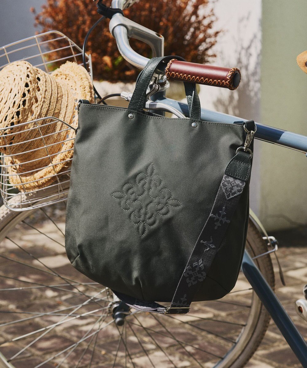russet 《トートバッグ人気NO.1モデル》スリム2WAYトートバッグ <ナイロン>(CE-1404-WEB) 