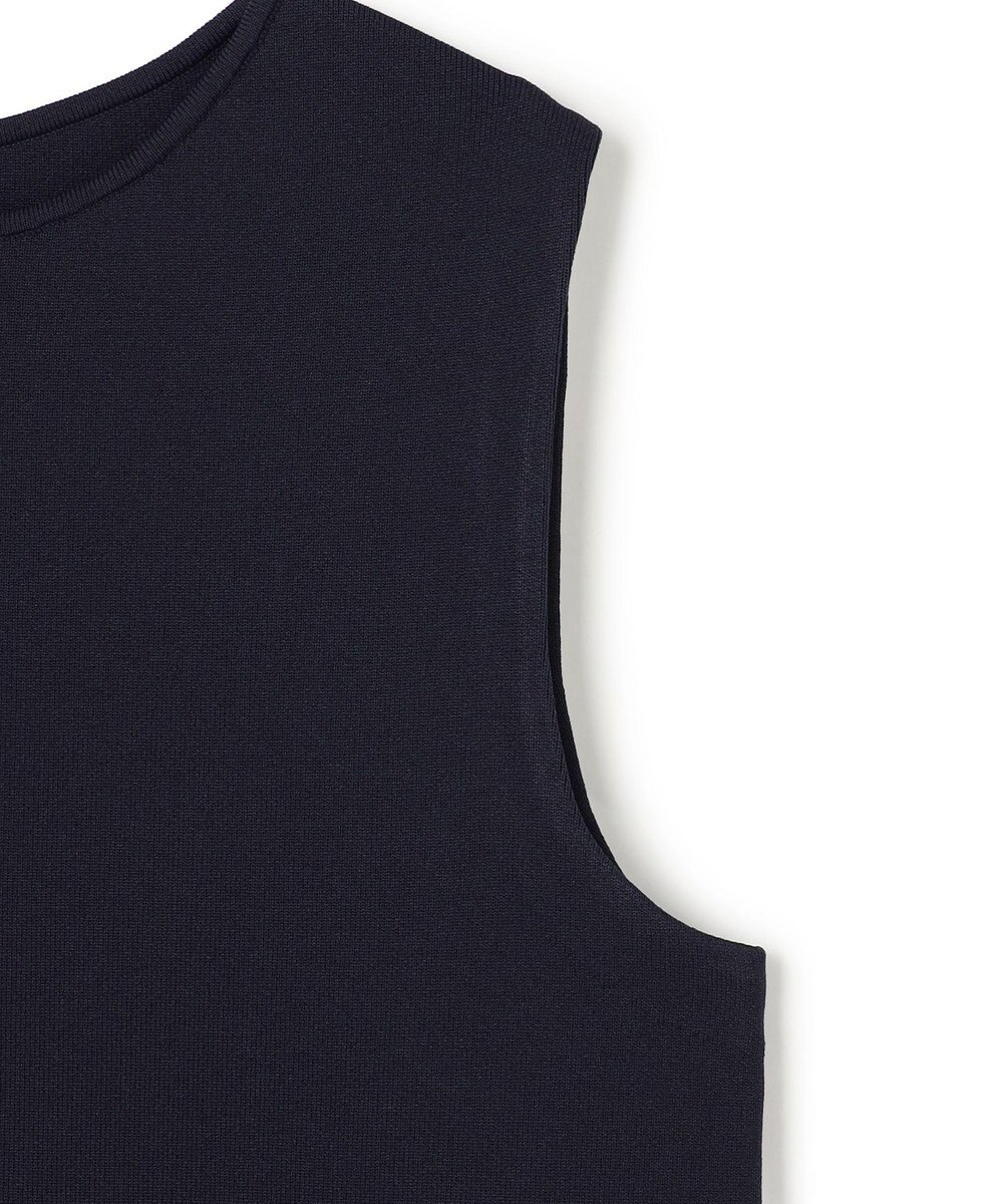 UNFILO L BEAUTY FORM KNIT スリーブレス ワンピース 