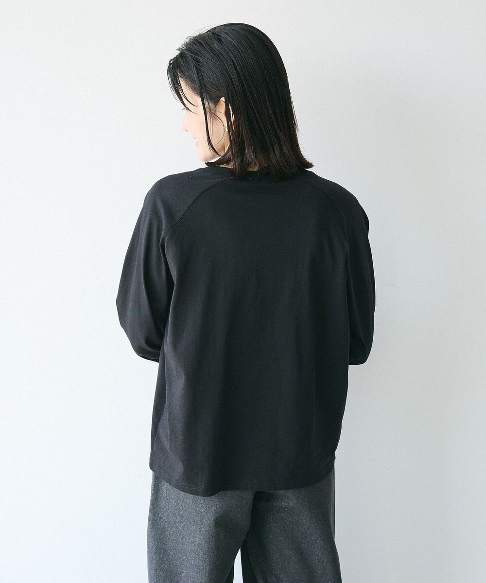 CRAFT STANDARD BOUTIQUE ラグランフロッキープリントＴｅｅ 