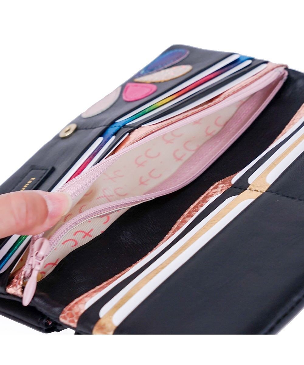 tsumori chisato CARRY ドロップス 長財布 かぶせ 【かわいいデザイン！本革のやわらかな風合い】 