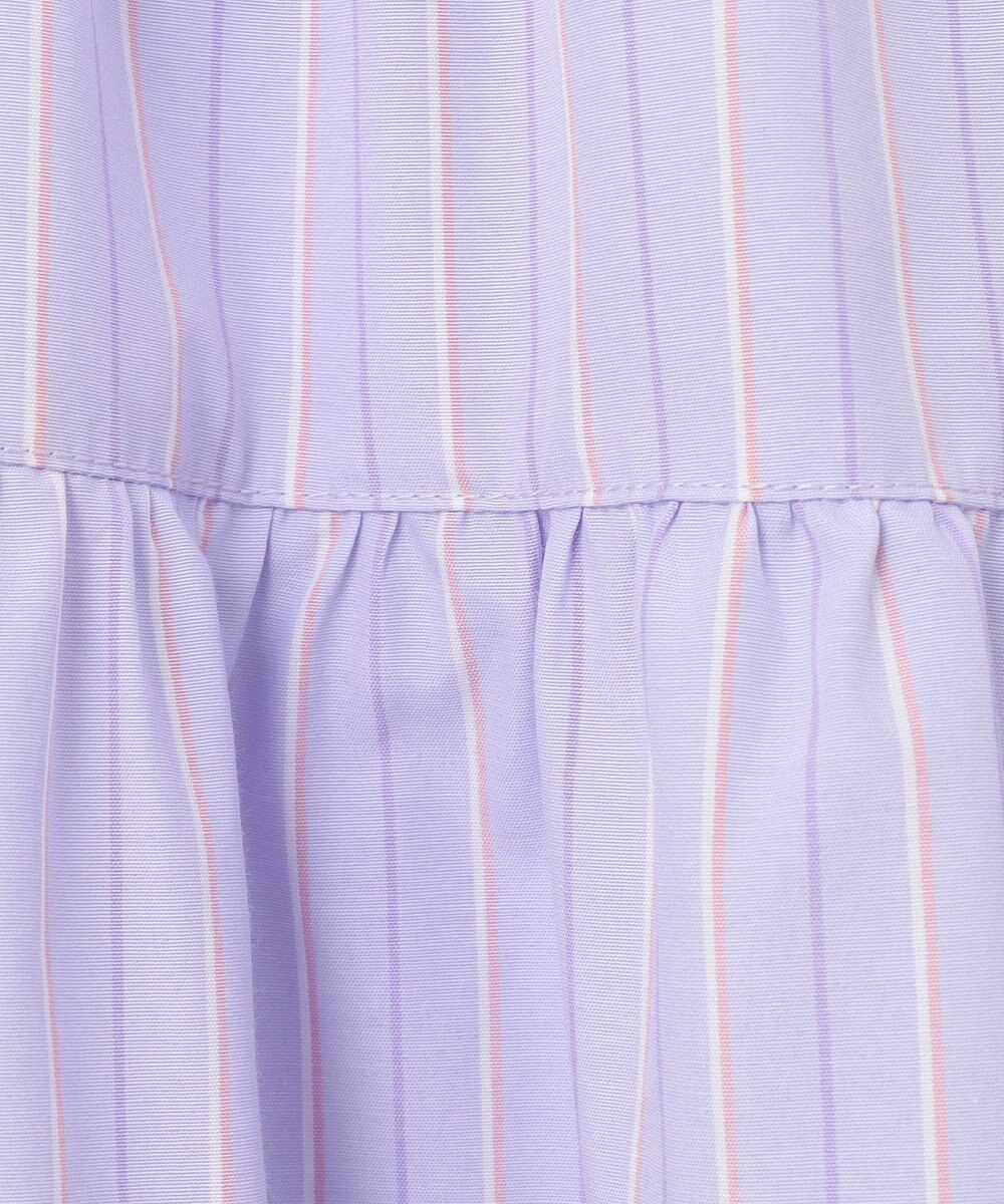 ANY KIDS ストライプ シャツ ワンピース 