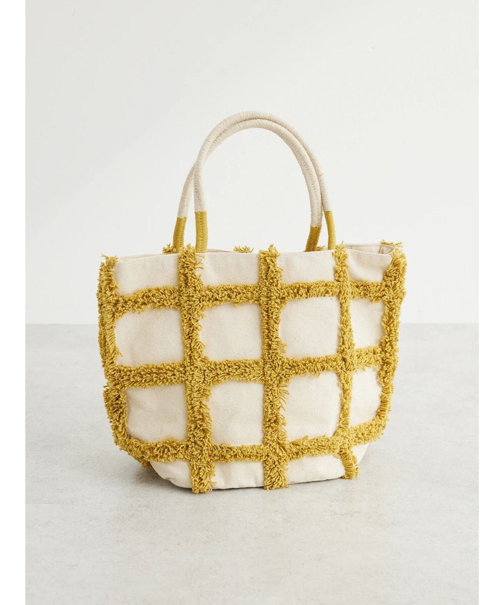 Green Parks ・タフトチェックトートバッグ 