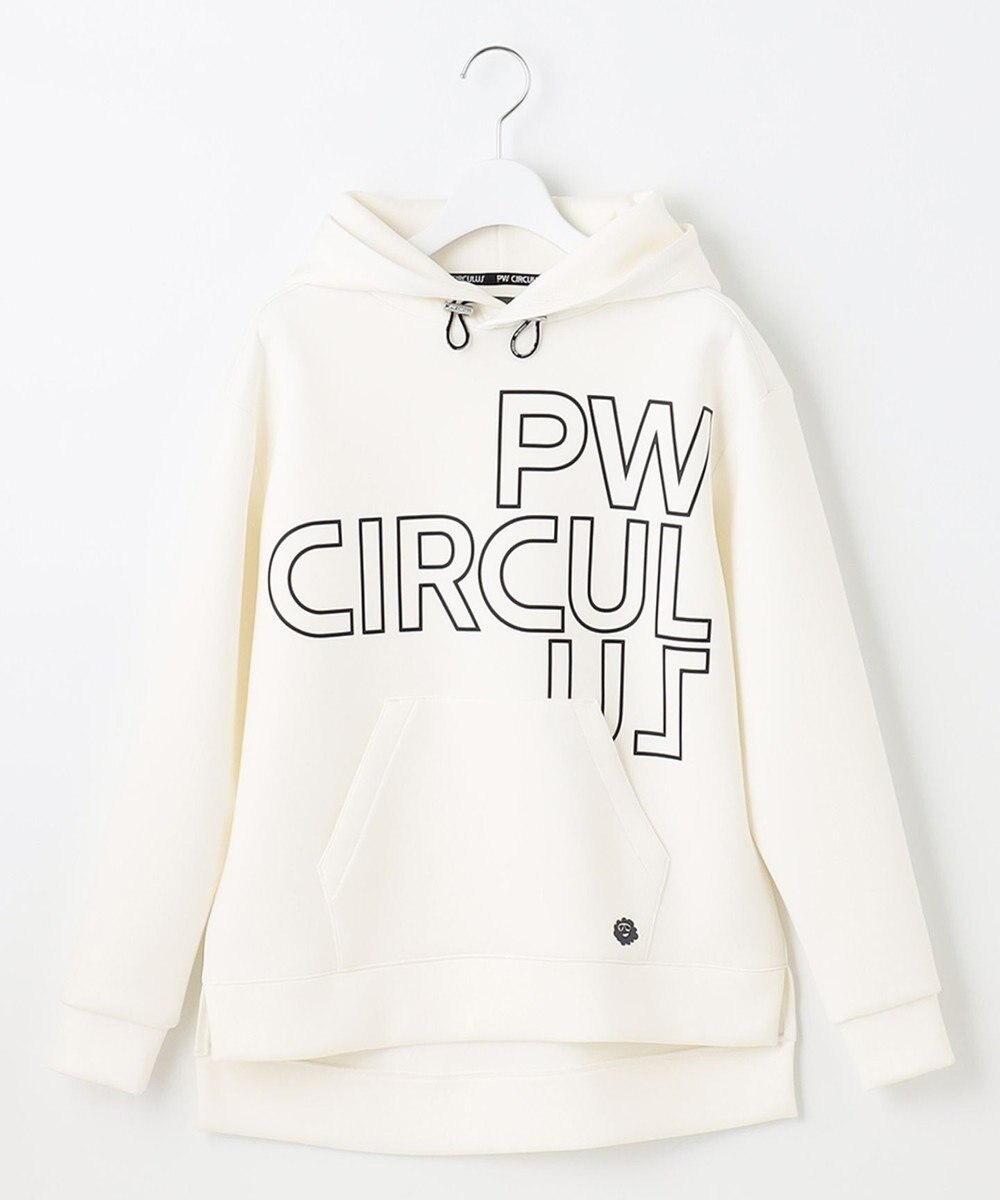 PW CIRCULUS 【WOMEN】フロントロゴ フーデッド プルオーバー 