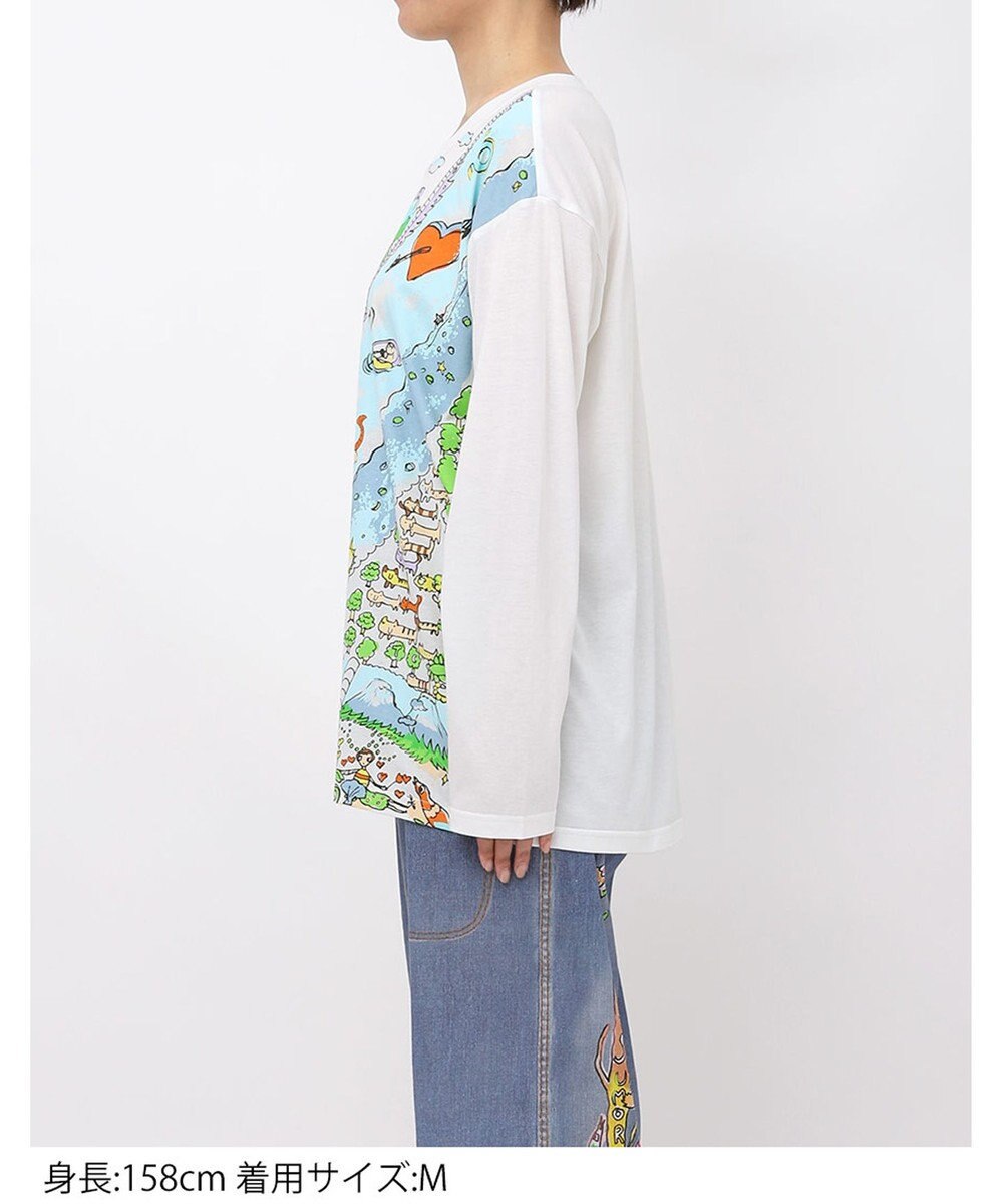 tsumori chisato SLEEP ツモリチサト トップス 綿100%(本体) 天竺素材 長袖 ルームウエア レディース UTX509 /ワコール 