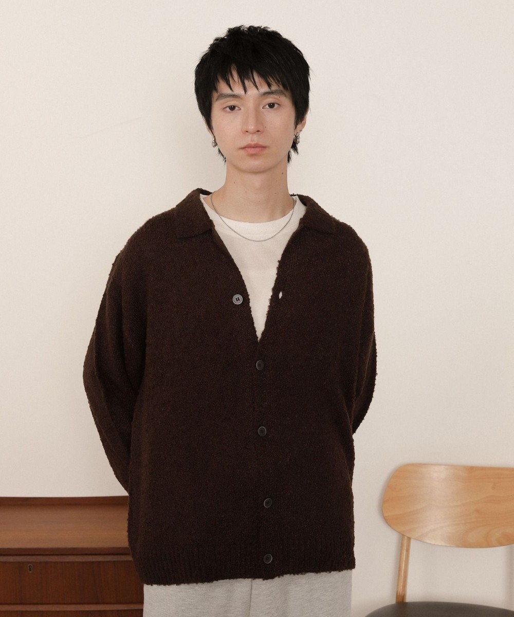 WEGO ブークレボタンカーディガン 