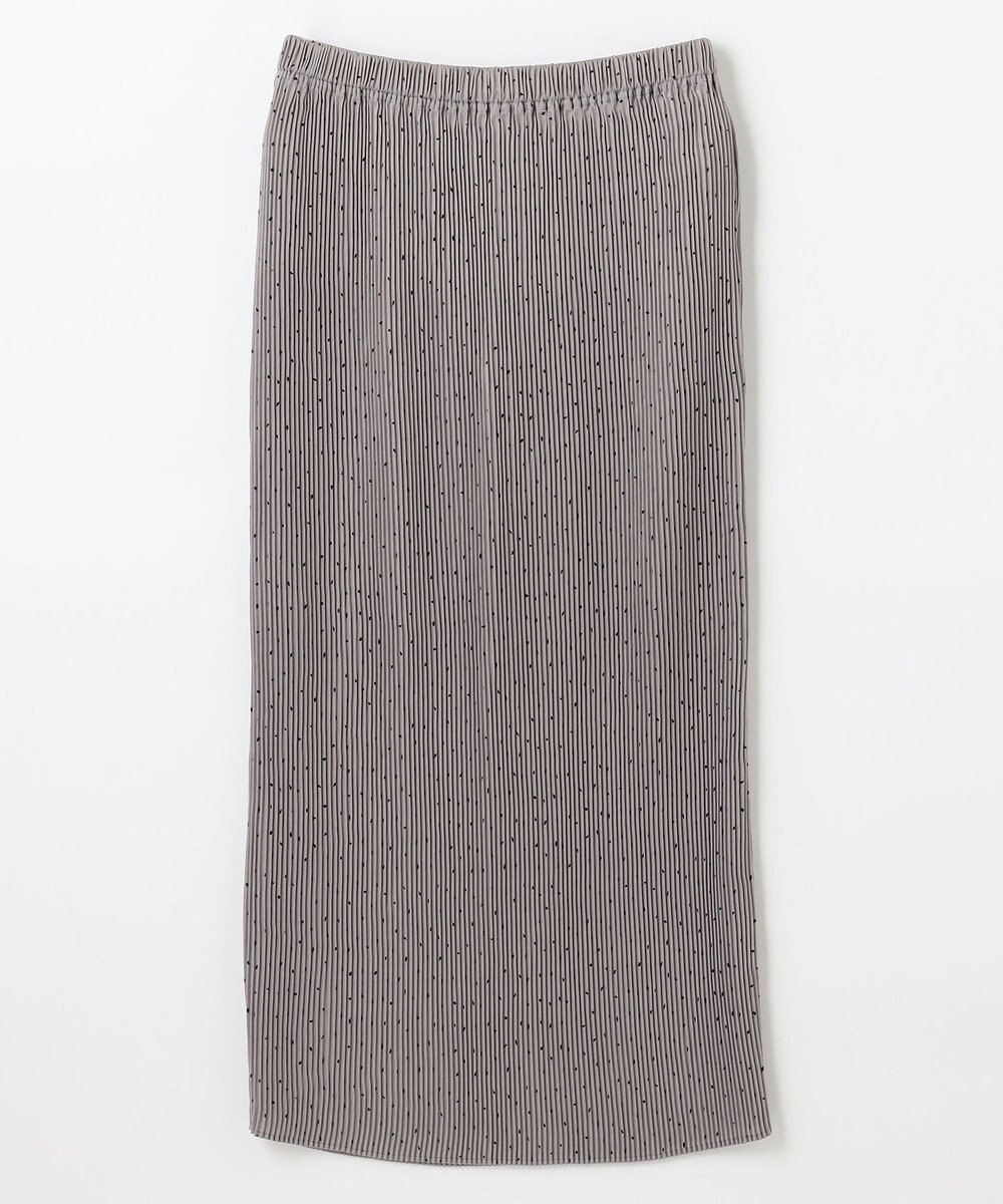 ANY L 【ウエストゴム】プリーツアイラインスカート 