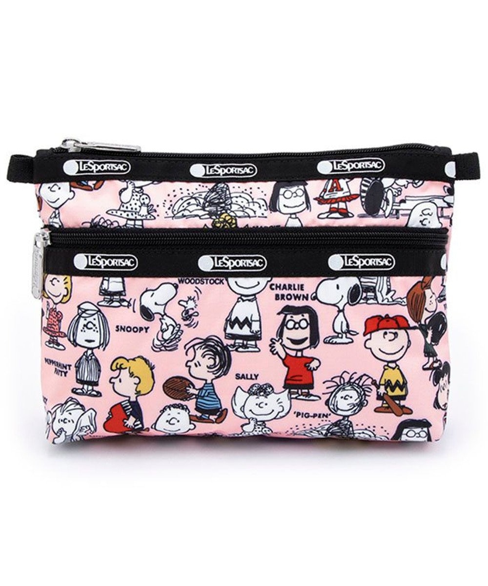 LeSportsac COSMETIC CLUTCH/ピーナッツギャングピンク ピーナッツギャングピンク