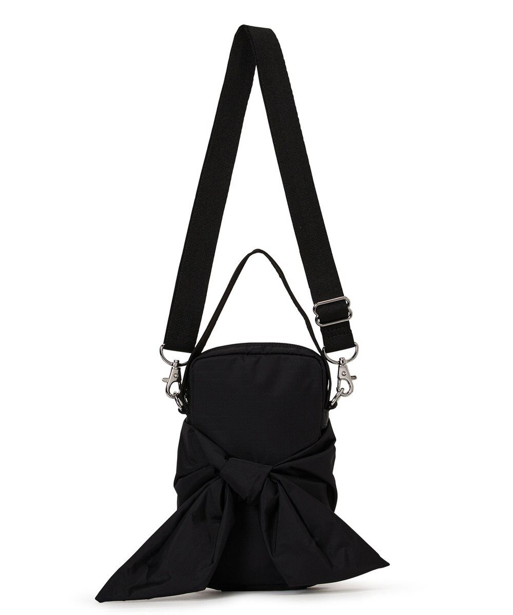 LeSportsac BOW MINI PHONE CROSSBODY/ブラックボウズ 