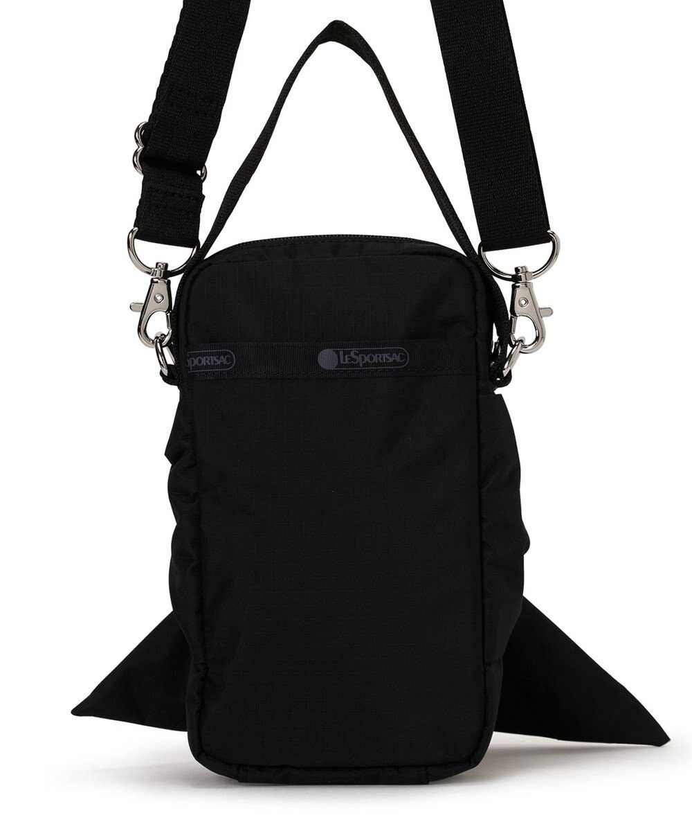 LeSportsac BOW MINI PHONE CROSSBODY/ブラックボウズ 