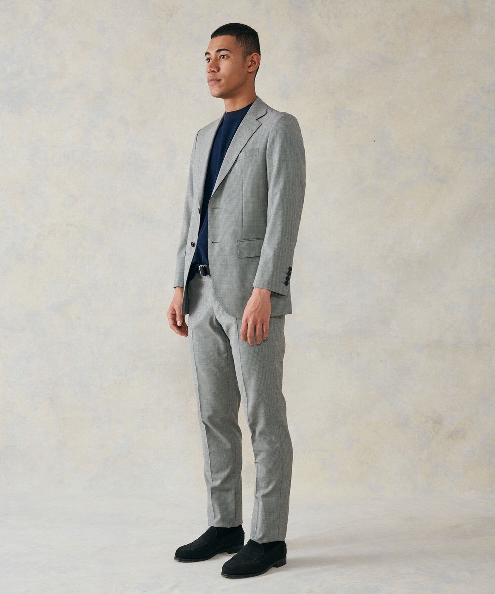 J.PRESS MEN 【J.PRESS MOVING】REDA ACTIVEマイクロハウンドトゥース スラックス 