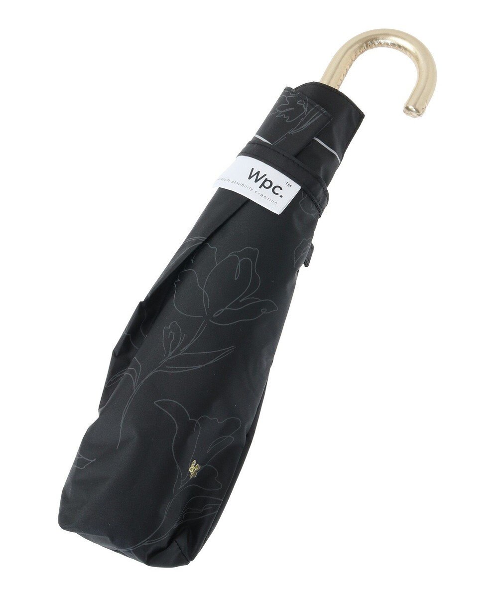 YECCA VECCA 【晴雨兼用】Wpc.遮光フラワードローイングミニ日傘 