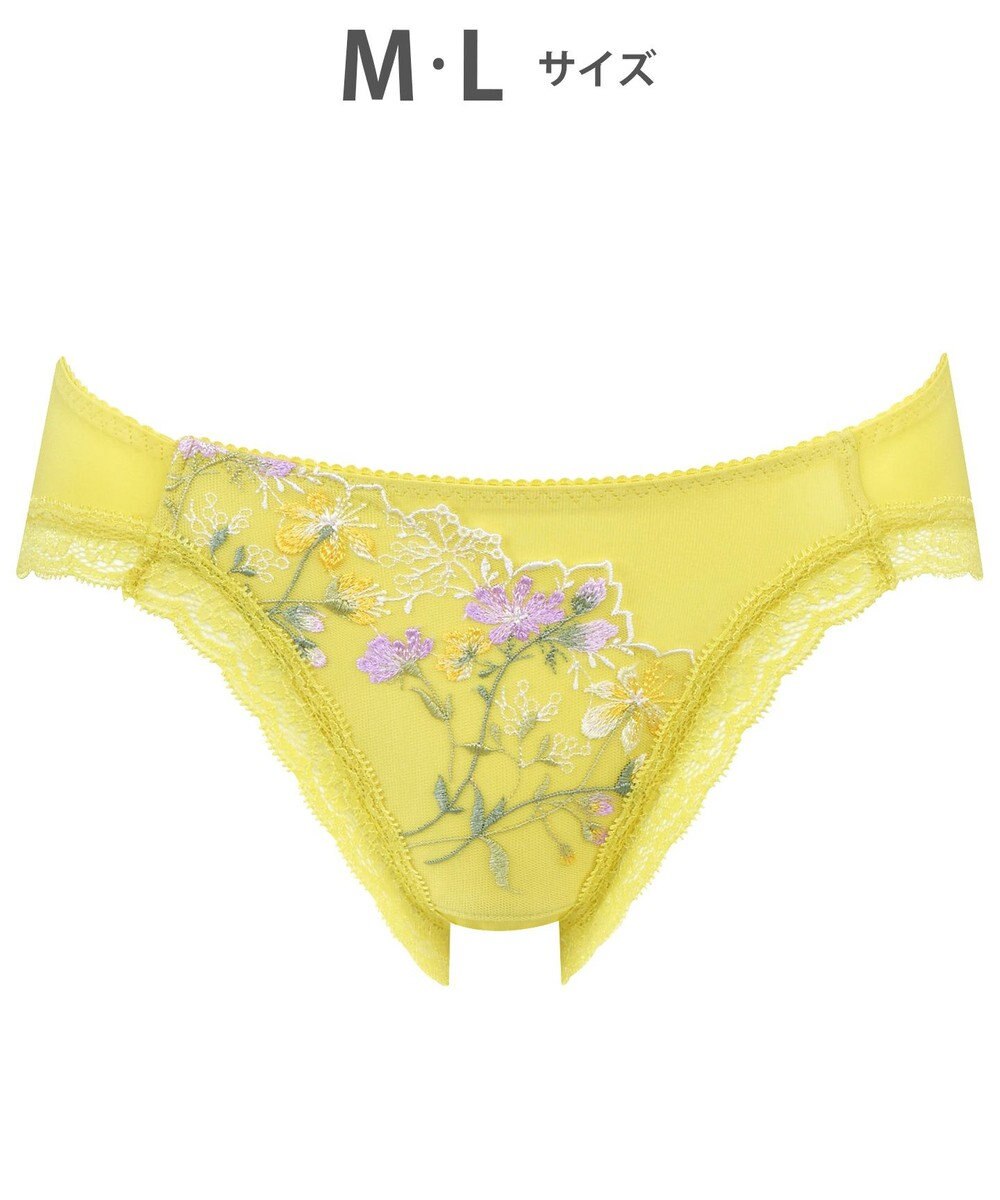 WACOAL ショーツ 【リボンブラ】 BRB413とペア はきこみ丈あさめ やわらかく伸びる素材（バック） レディース PRA113 /ワコール 