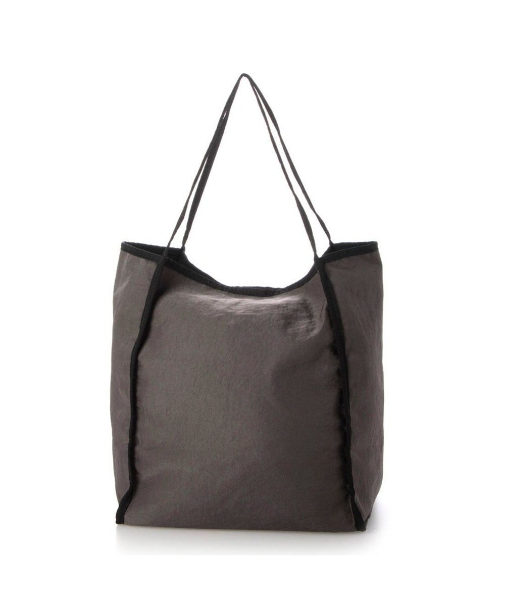 UNBILLION カシュカシュ cachecache / スマイル柄刺繍トートバッグ 