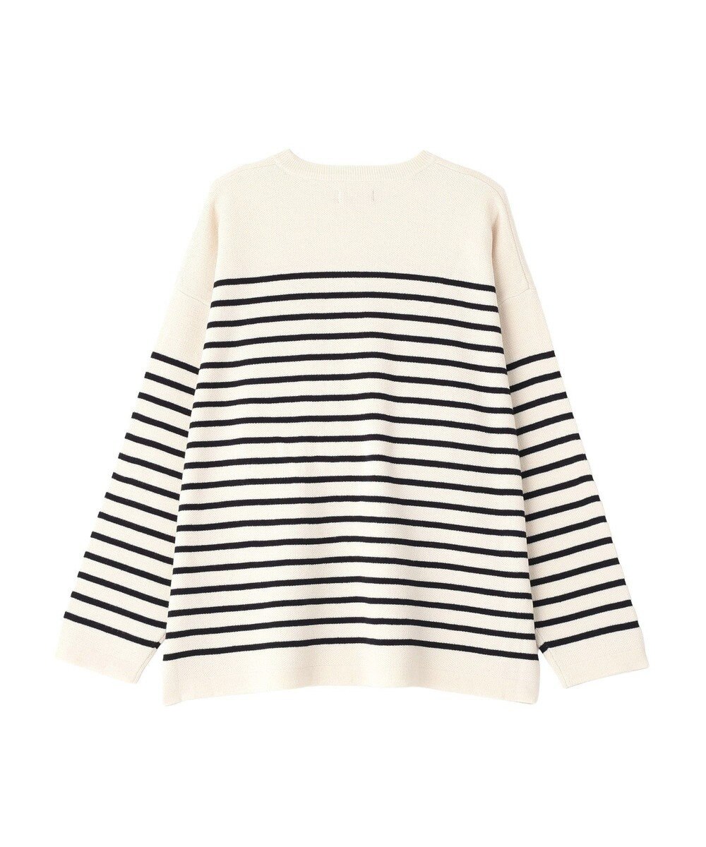 CRAFT STANDARD BOUTIQUE パネルボーダーニットプルオーバー 