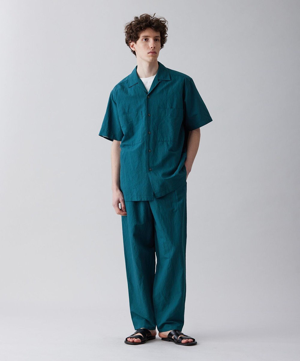 UNFILO MENS ライトリネン ワイドパンツ [23年春夏商品] 