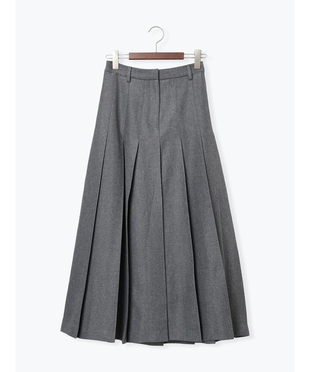 Te chichi チェックアソートロングプリーツスカート 