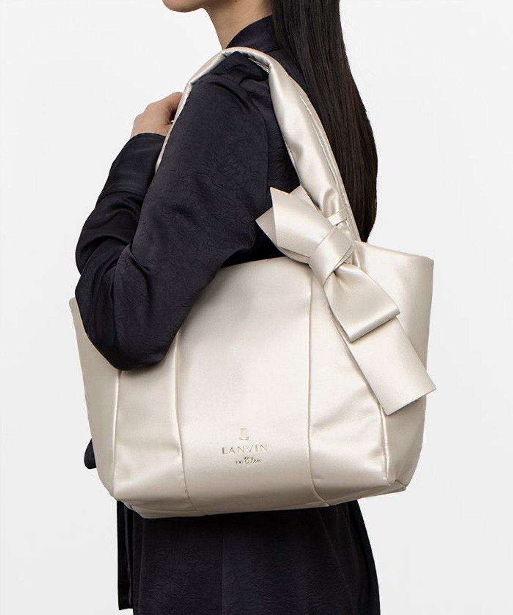 LANVIN en Bleu フリディティ ハンドバッグ（大） 