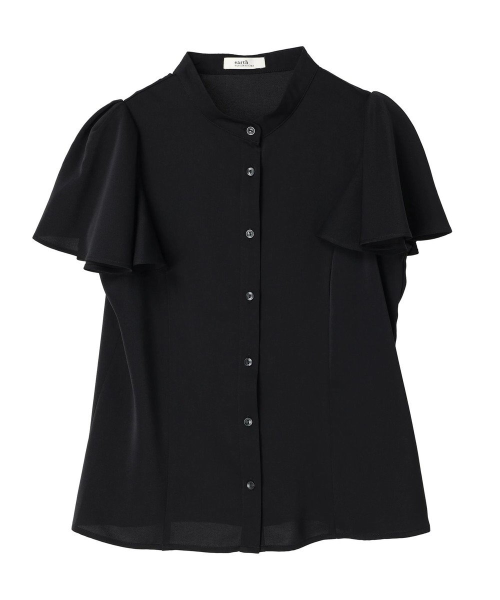 earth music&ecology ラッフルブラウス 