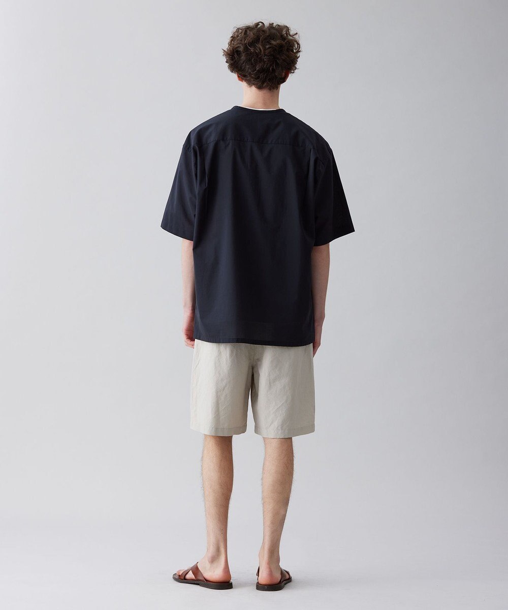 UNFILO MENS 【撥水】コットン ヘンリーシャツ [23年春夏商品] 