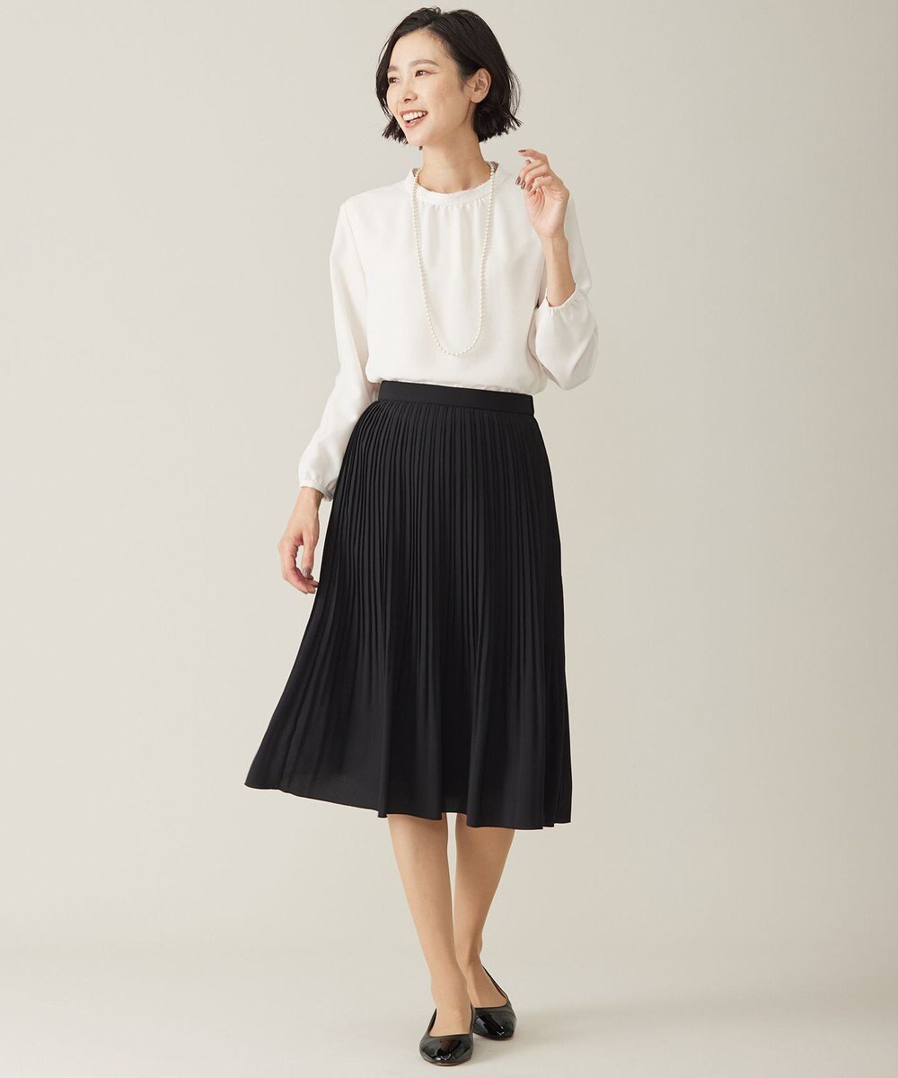 J.PRESS LADIES S プルエラ フリルネック カットソー 