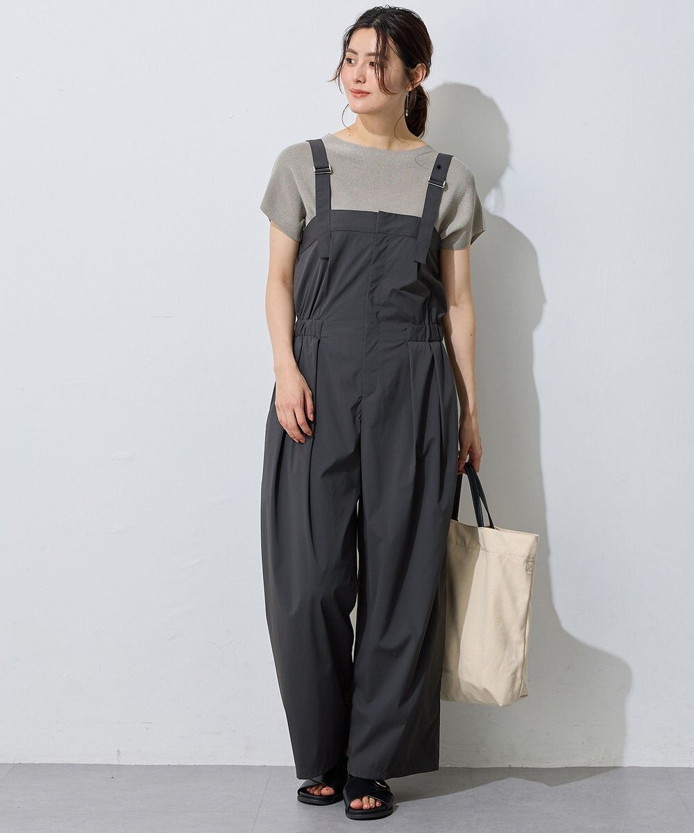 ANY L 【南明奈さんコラボ】撥水サロペット 