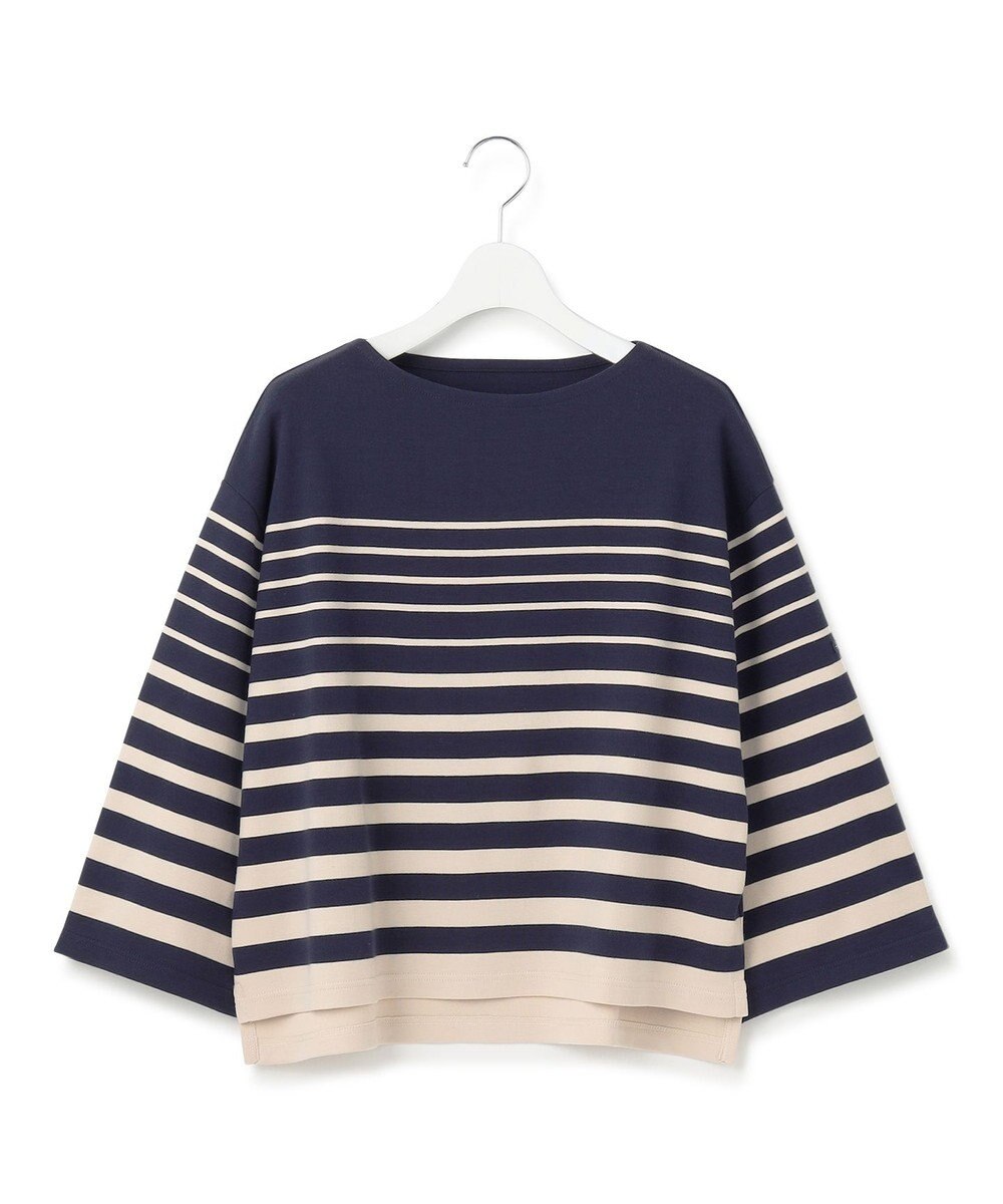 23区 【洗える】Armor-lux ベルスリーブボーダー カットソー 