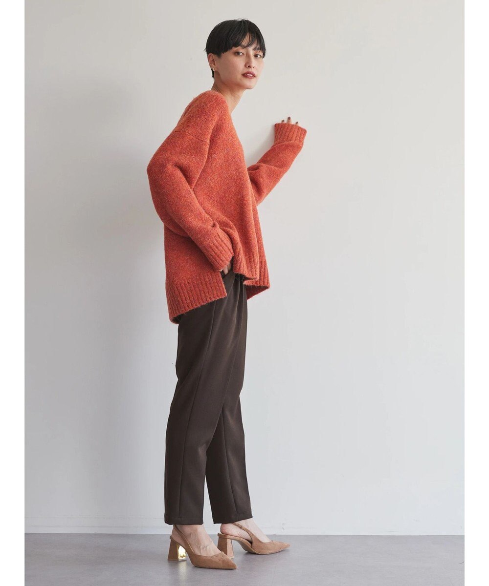 AMERICAN HOLIC ＭｉｘヤーンＶネックニットプルオーバー 