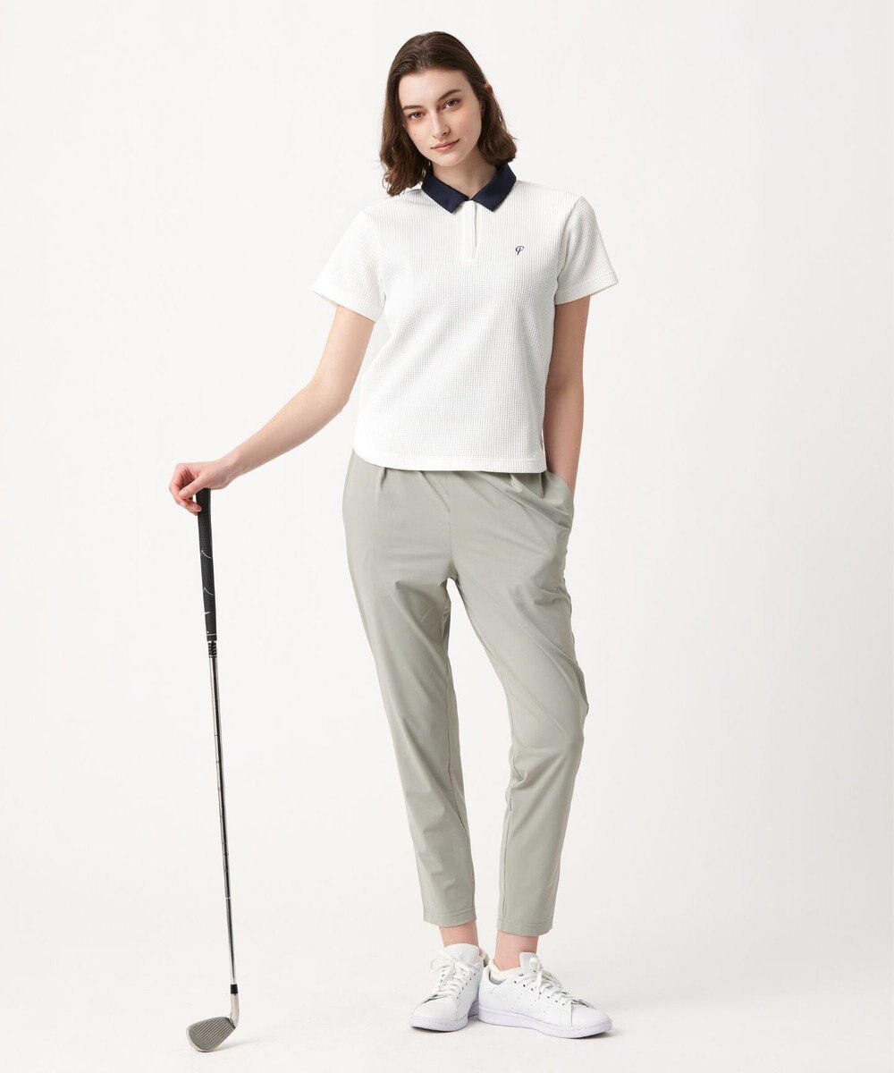 23区GOLF 【23Fondation/WOMEN】【吸水速乾】テーパード ジョガーパンツ 