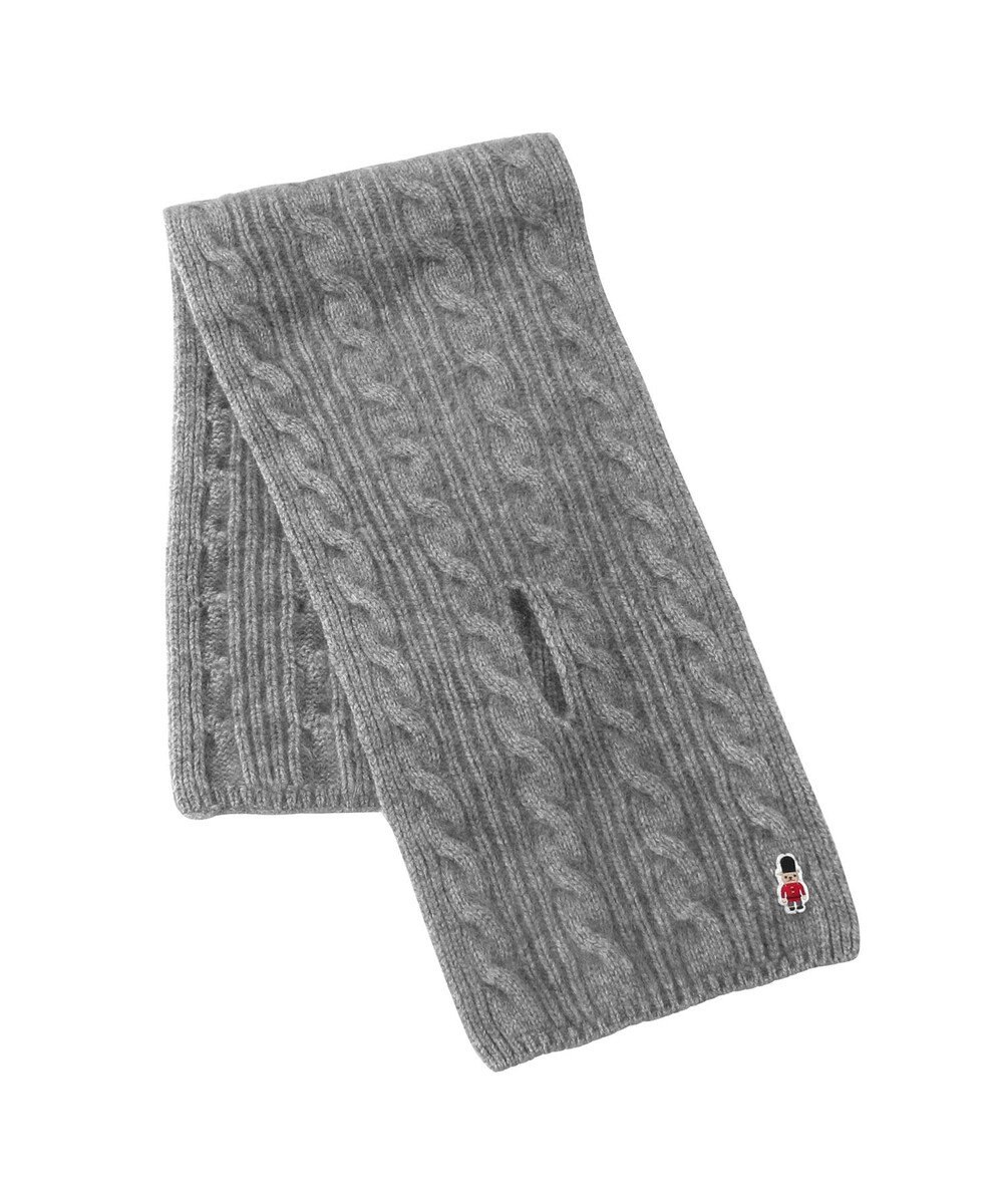 MOONBAT マッキントッシュ バッキンガムベア ワッペン付 マフラー 