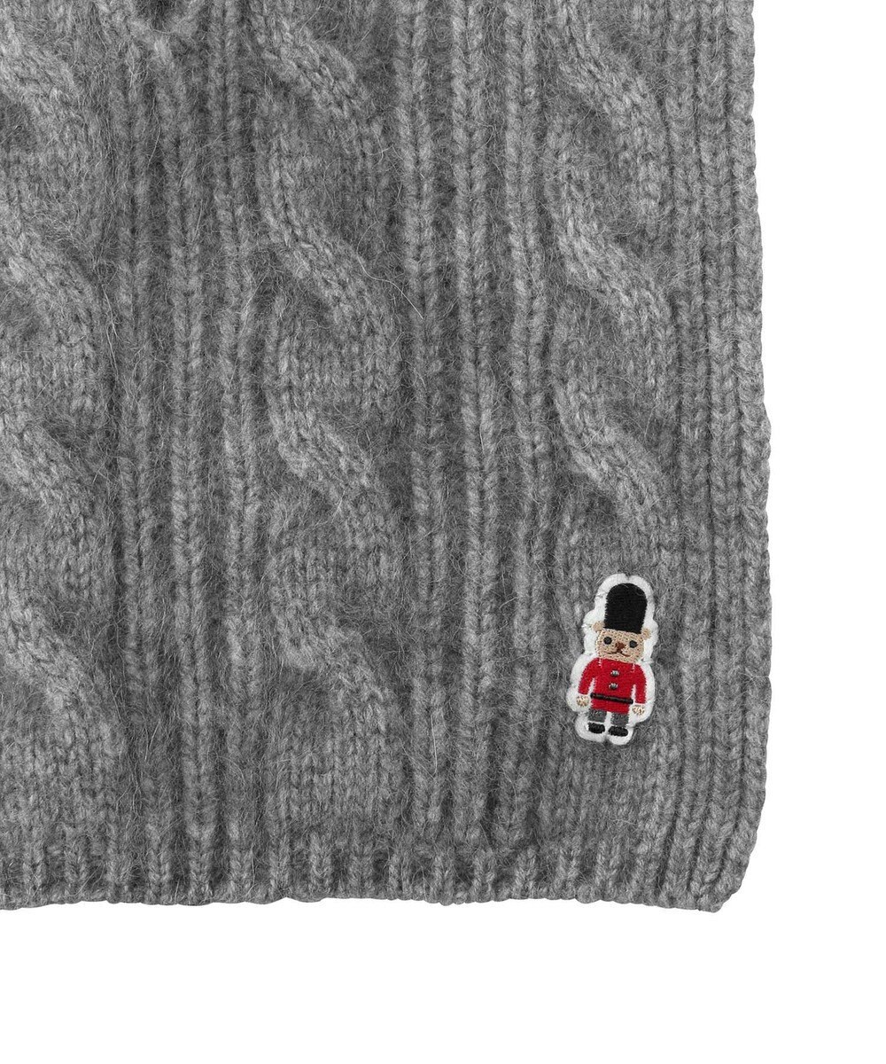 MOONBAT マッキントッシュ バッキンガムベア ワッペン付 マフラー 