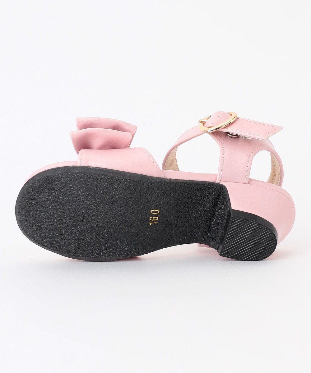 ANY KIDS リボン ヒールサンダル 