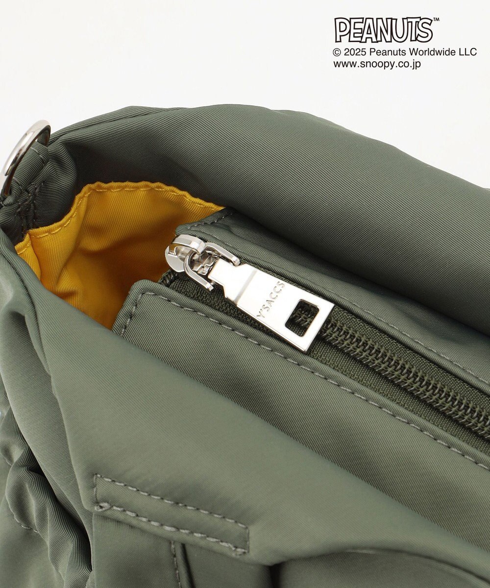 Y'SACCS SNOOPYデザイン　ギャザー2wayミニトート 