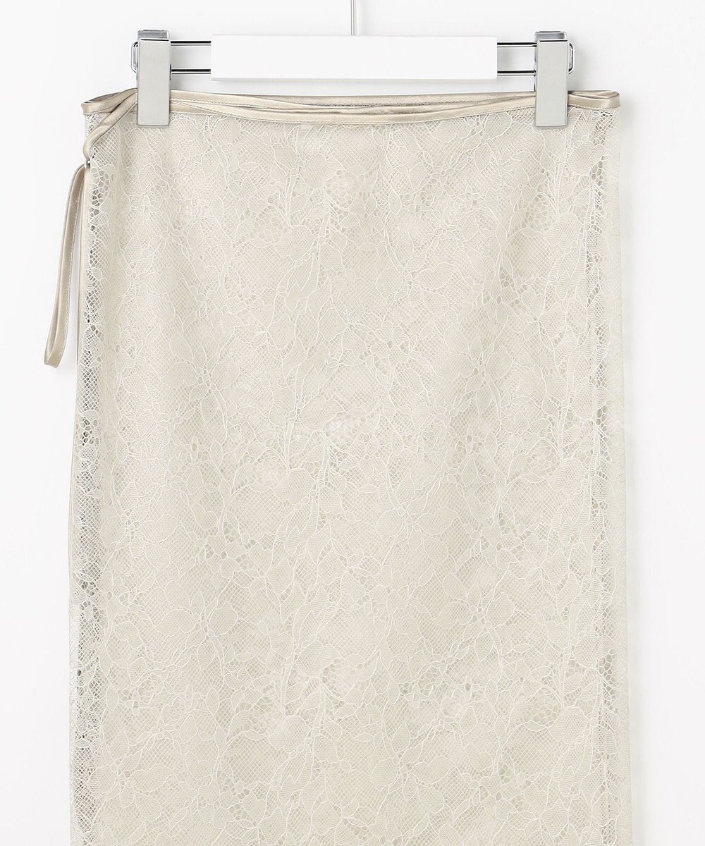 自由区 ラップレース スカート 