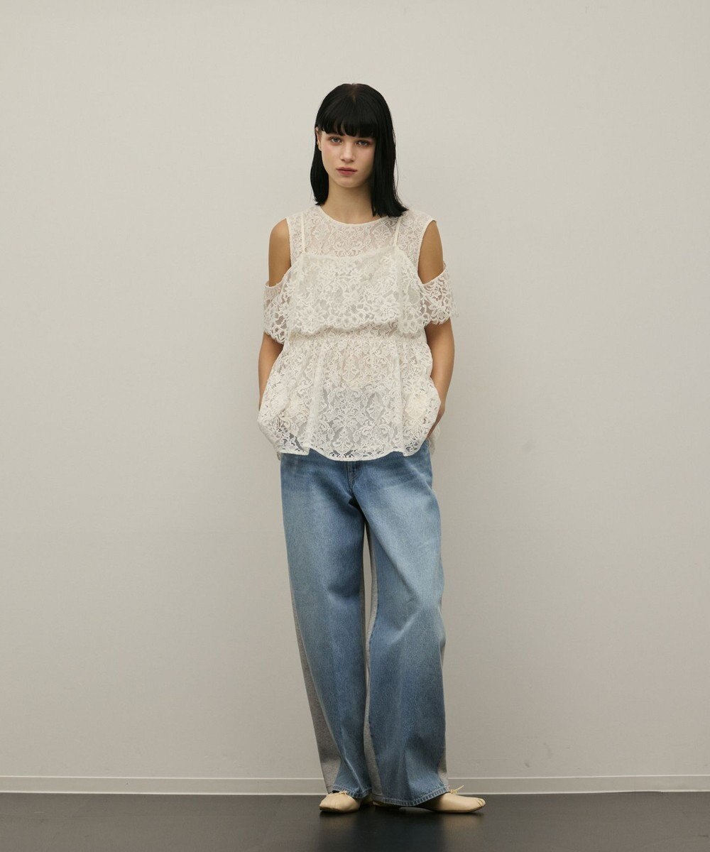 GRACE CONTINENTAL レイヤードレーストップ 